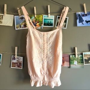 American Eagle Embroidered tank top